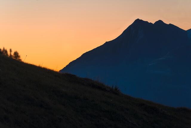 Abendstimmung am Großvenediger. | Foto: Heinrich Bolte