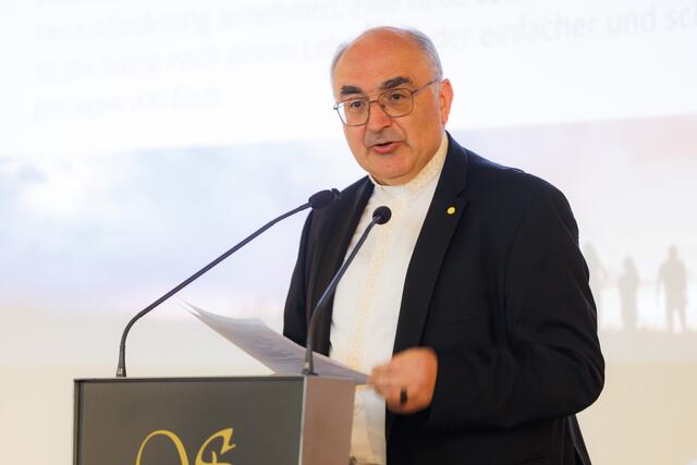 Keine binnenkirchlichen Veranstaltungen seien die Gottesdienste, sagte Bischof Krautwaschl bei der Priesterwoche. Sie sollen möglichst vielen Anschluss ermöglichen. | Foto: Neuhold