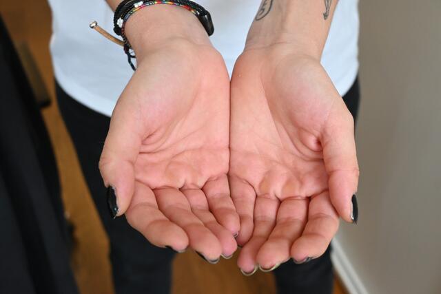 Frau S. ist eine ehemalige Klientin der Caritaslebensmittelausgabe | Foto: Rieger