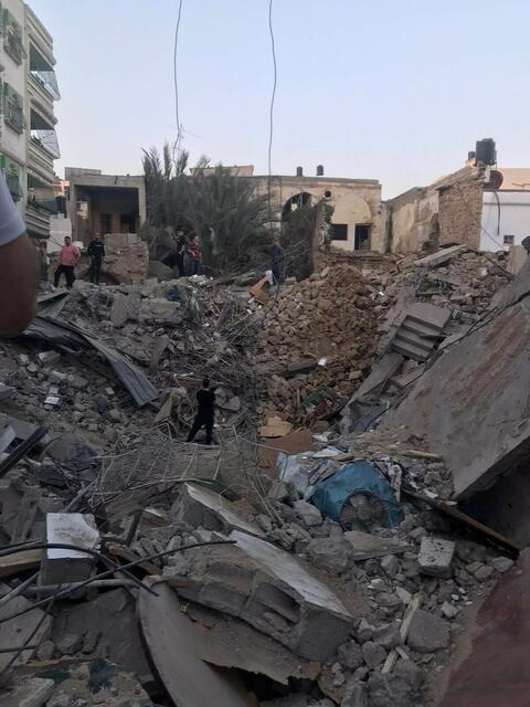 Zerstörungen in Gaza