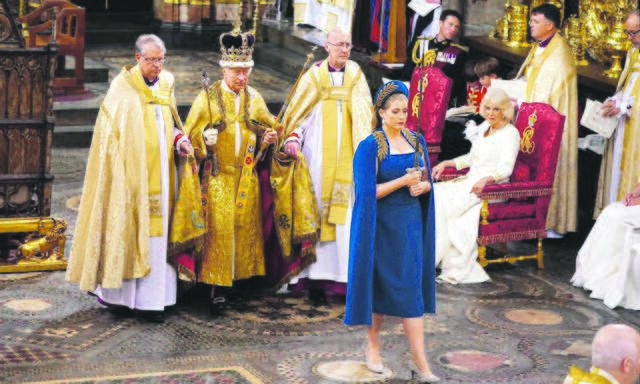 Die Salbung und Krönung von König Charles III. am 6. Mai in der Westminster Abbey war ein Ereignis für die Geschichtsbücher. | Foto: Krönungszeremonie Screenshot