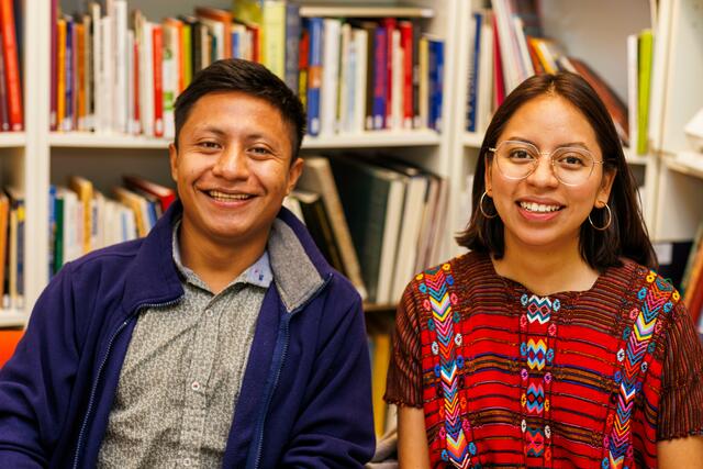 Orelio und Lizeth erzählten bei ihrem Besuch von ihrer Heimat und warum so viele junge Menschen das Land verlassen wollen. | Foto: Neuhold