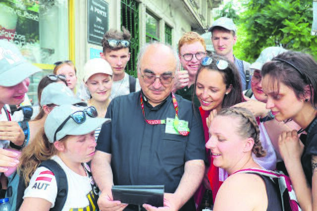 Bischof Wilhelm Krautwaschl war zum Weltjugendtag nach 
Lissabon mitgereist und teilte mit den jungen Menschen der 
österreichischen Delegation seine Eindrücke. „Fürchtet euch nicht“ ermutigte Papst Franziskus die Jugendlichen. | Foto: Katholische Jugend Steiermark