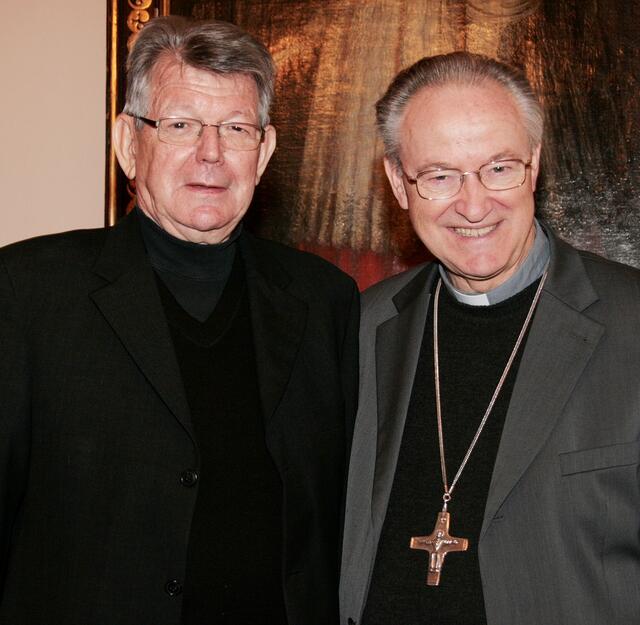 Alois Kothgasser mit Bischof Erwin Kräutler. | Foto: Tiroler Sonntag
