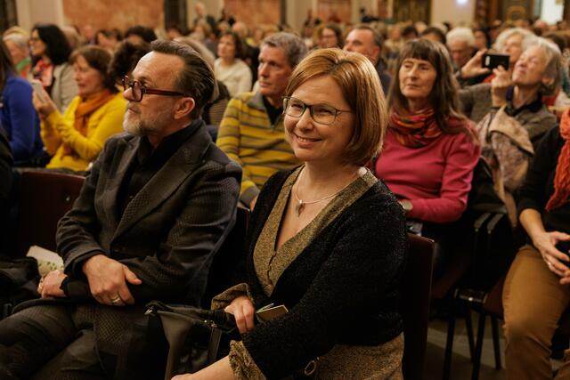 Kathrin Karloff (r.), Leiterin des Bildungsforums Mariatrost mit Walter Prügger (l.), Leiter des Ressorts Bildung, Kunst &amp; Kultur. | Foto: Neuhold