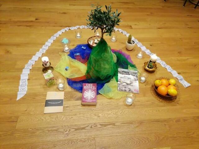 ... IN GAISHORN wurde im evang. Pfarrhaus gebetet. | Foto: privat