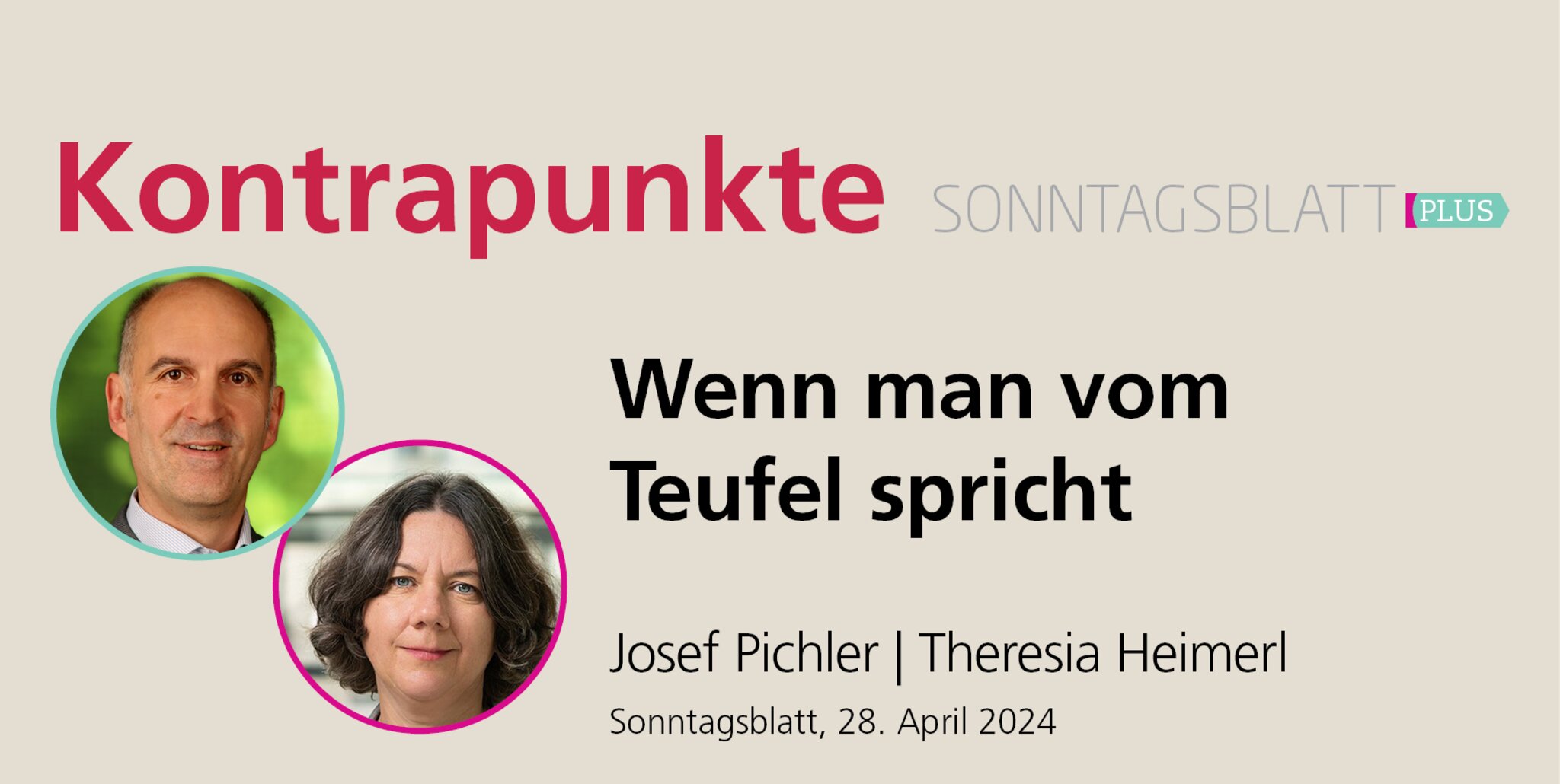 Wenn Man Vom Teufel Spricht Sprichwort www.meinekirchenzeitung.at