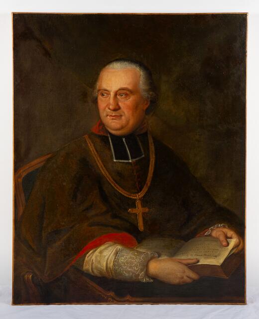 Porträt des ersten St. Pöltner Bischofs Heinrich Johann von Kerens, Joseph Melchior Tallmann (?), 1785 | Foto: Museum am Dom/Seebacher