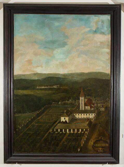 Ansicht der Stiftspfarre Ober-Grafendorf, 18. Jh | Foto: Museum am Dom/Seebacher