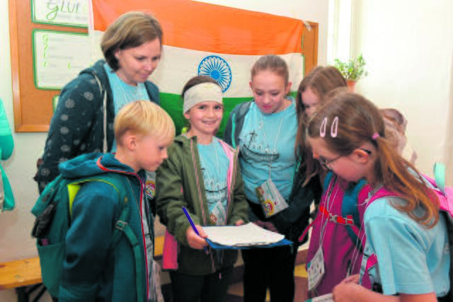 Die Reinsberger interessierten sich sehr für das Los von Kindern in Ländern des Globalen Südens. | Foto: Wolfgang Zarl