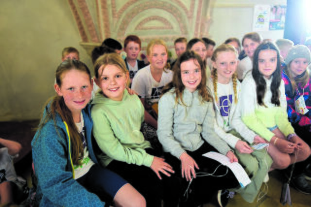 Gute Laune hatten die Kinder aus St. Johann/Engstetten. | Foto: Wolfgang Zarl