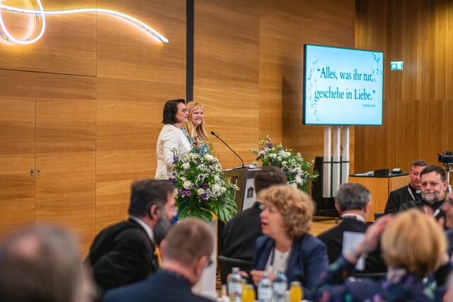 Die Feier stand unter dem biblischen Motto: Alles, was ihr tut geschehen in Liebe.
 | Foto: Team Kugler