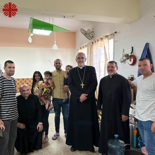 Die Christinnen und Christen in Gaza seien standhaft und viele wollen bleiben - so der Kardinal. | Foto: Caritas Jerusalem
