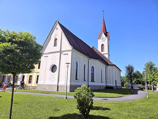 DEUTSCH-GORITZ Pfarrkirche Außenrenovierung