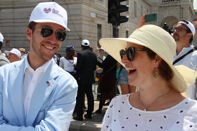 Eine Delegation aus Graz besuchte die Papstmesse in Triest. | Foto: privat