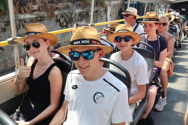 Erste Sightseeing-Tour in Rom. | Foto: Michael Fürnschuß
