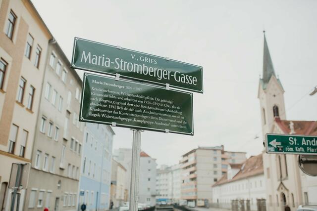 In Graz wurde nun eine Gasse nach ihr benannt.  | Foto: Marusa Puhek