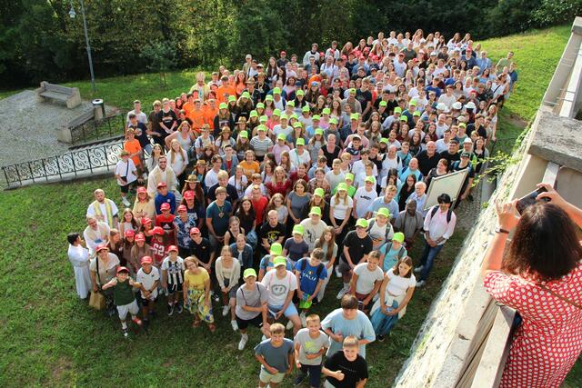 vor der Abfahrt nach Rom