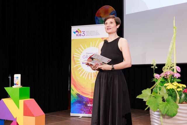 Impulsreferat zum Thema Zuversicht mit Lena Raubaum. | Foto: Gerd Neuhold - Sonntagsblatt für Steiermark