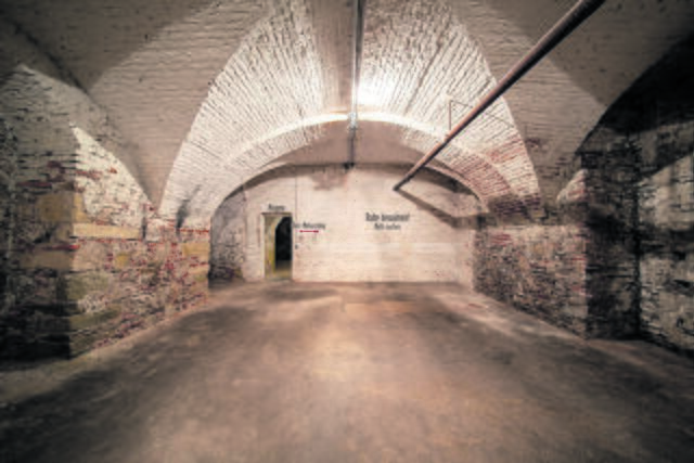 Die früheren Luftschutzkeller im Bistumsgebäude werden zum Ausstellungsraum. | Foto: Museum am Dom