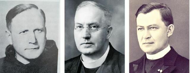 P. Paulus Wörndl, Pfarrer Johann Flicker und Pfarrer Richard Frasl (v. l.). | Foto: Alle drei Fotos: zVg