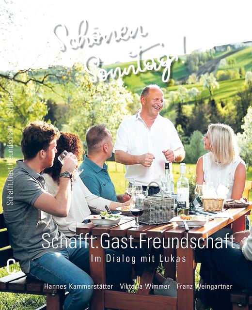 „Schönen Sonntag!“ 	von Hannes Kammerstätter (et al.)
Dieses Buch baut Verständnis-Brücken, es verbindet unsere Lebenswelt mit den Welten der Bibel. Im „Schönen Sonntag!“ Band 3 heißt das einladende Jahresthema „Schafft.Gast.Freundschaft!“; Wie in Band 1 und 2 bringt auch Band 3 (zum Lukas-Lesejahr C) biblisch fundierte Anregungen zu den liturgischen Lesungen aller Sonn- und Feiertage. Fragen regen dazu an, die Texte auf sich wirken zu lassen. Es wird auf drei Anliegen aufmerksam gemacht: der Abbau aller antisemitischen Deutungstraditionen; die Rolle von Frauen in Kirche und Gesellschaft; die Bewahrung der Schöpfung. Um die weibliche Sicht auf diese Anliegen authentisch darzustellen, wurden für den 3. Band zehn Frauen eingeladen, die Lesungen der hohen Feiertage auszulegen. 
 | Foto: 384 Seiten, bestellbar unter: bauxberg2@gmx.at, Preis: € 49,00