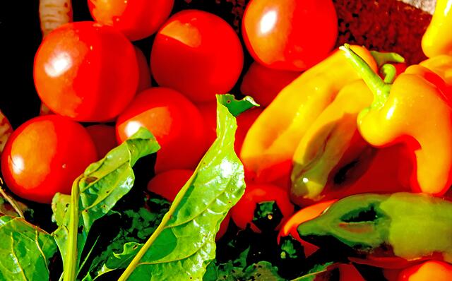 In Graz Mariahilf wurde im Freien für die Früchte der Erde gedankt. | Foto: Christa Wiener-Pucher