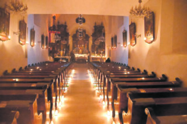 Eindrucksvolle Stationen, die zum Innehalten anregten, gab es in Großglobnitz.  | Foto: Martin Burger