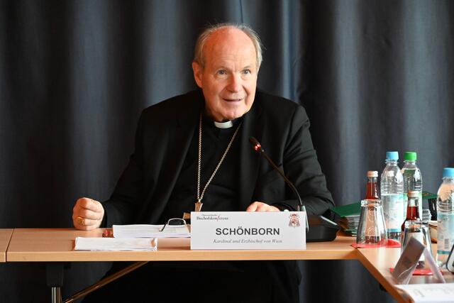 Für Kardinal Christoph Schönborn war diese Vollversammlung der Bischofskonferenz nach eigenen Worten „voraussichtlich die letzte“ als amtierender Erzbischof von Wien.