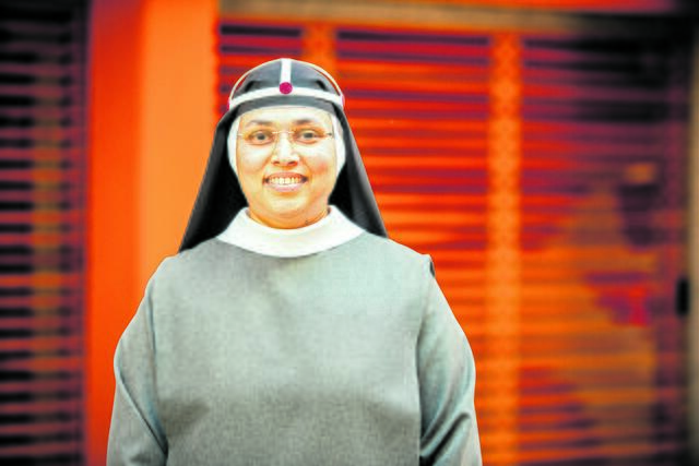 Ordensschwester Elsa Vincent ist die Oberin des Birgittenklosters Bremen. 
 | Foto: Michael Althaus/KNA