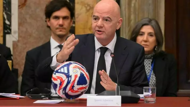„Recht auf Freizeit“: Neben PolitkerInnen, Holocaust-Überlebenden oder NobelpreisträgerInnen sprach beim Kinderrechte-Gipfel auch FIFA-Präsident Infantino. | Foto: vaticannews