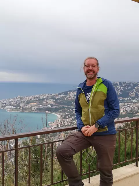 „Ein wunderschönes Land“: P. Helmut Schumacher im Frühjahr 2024 im Libanon. Er war langjähriger Leiter der mk-Innsbruck und ist seit Sommer 2024 Direktor des Kardinal-König-Hauses in Wien.  | Foto: Schumacher