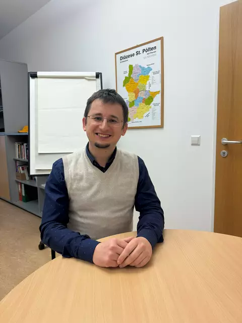 Andreas Steinmetz ist Leiter der Abteilung „Pfarre und Spiritualität“ und ist für die pastoralen Angebote im Heiligen Jahr 2025 in der Diözese St. Pölten zuständig. | Foto: Sonja Planitzer