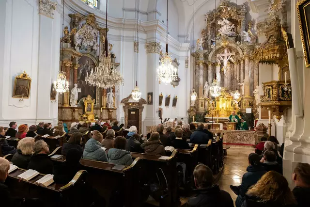 Hoffnungsmesse in Franziskanerkirche in St. Pölten. | Foto: Ruth Brozek/Diözese St. Pölten