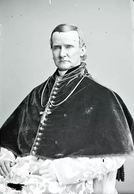 John McCloskey war der fünfte Bischof der Diözese New York. Das Foto ist eine Aufnahme aus dem Jahr 1860. | Foto: Gemeinfrei
