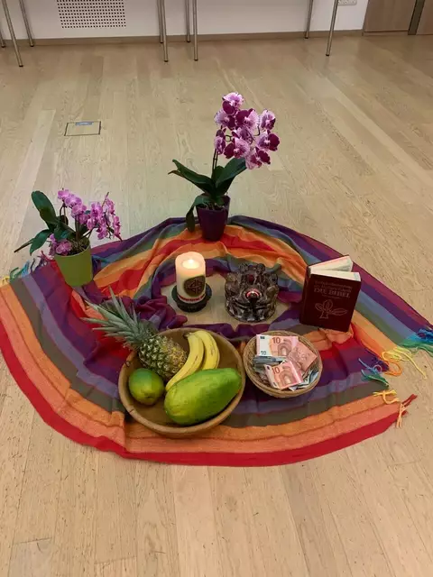 Rund 30 evangelische und katholische Frauen trafen sich im „Haus der Begegnung“ der katholischen Pfarre Mürzzuschlag um miteinander den Ökumenischen Weltgebetstag der Frauen zu feiern. | Foto: privat