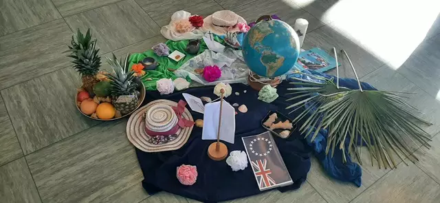 Bunte Dekorationen für den Weltgebetstag in Bad Radkersburg. | Foto: privat