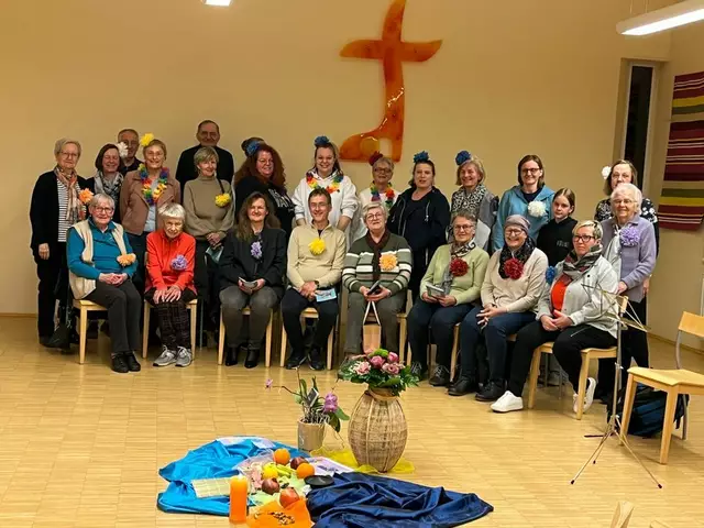 Die Weltgebetstag-Feiergemeinde in Kindberg. | Foto: privat