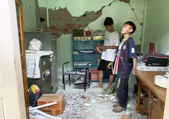 In Myanmar traf das Erdbeben auch Hilfseinrichtungen wie das Straßenkinderzentrum der Salesianer Don Boscos in Mandalay. Wie viele Hilfsorganisationen bitten auch sie um Spenden für Medikamente, sauberes Trinkwasser und Lebensmittel. | Foto: SDB