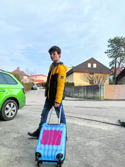 Ein bewegender Moment: Max zieht aus. | Foto: privat