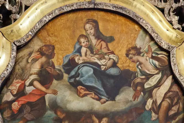 Hochaltarbild der Minoritenkirche "Maria hilf" in Graz. | Foto: Neuhold