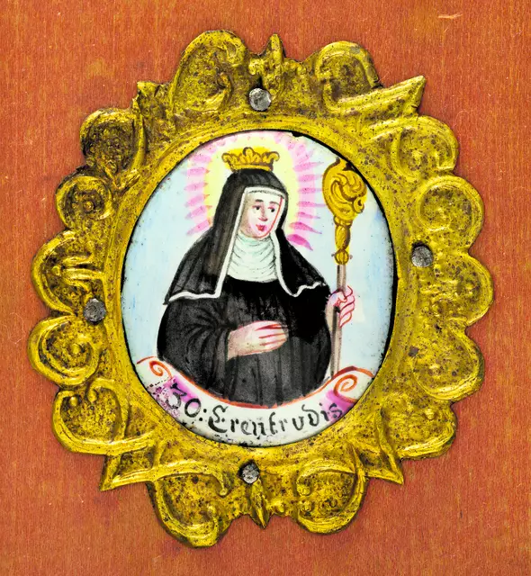 Die hl. Erentrudis.  
 | Foto: Peter Böttcher, IMAREAL