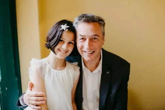 Jürgen Strugger und seine Tochter | Foto: Privat