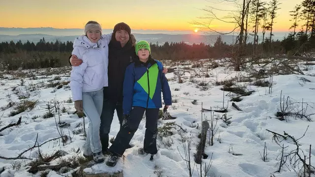 Markus Auer und seine Kinder | Foto: Privat