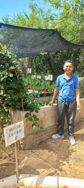 „Laudato si’“-Garten. Die Oase der Mutter-Herlinde-Moises-Stiftung gilt in Kolumbien als ein Vorzeigeprojekt, das Arbeitsplätze schafft und nachfolgende Generationen ökologisch schult. | Foto: Steiner