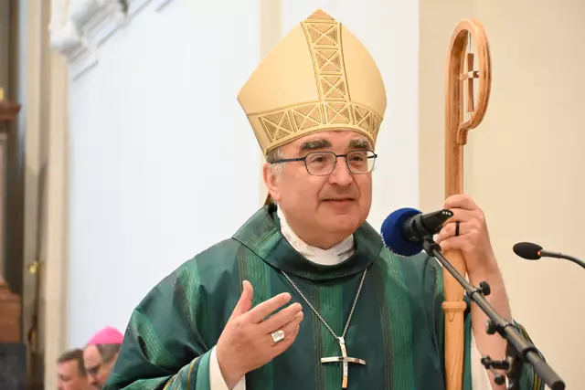 Bischof Wilhelm Krautwaschl predigte beim abschließenden Festgottesdienst Hoffnung.