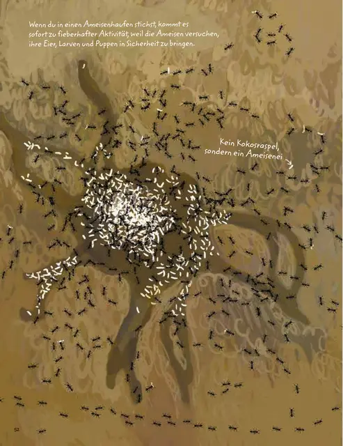 Die Illustration stammt aus dem Buch "Schau genau hin!" von Giselle Clarkson, Moritz Verlag. | Foto: Giselle Clarkson / Moritz Verlag