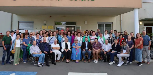 Grenzen überschreiten, um miteinander zu wachsen und gemeinsam den Seelsorgeraum zu gestalten: Bei einem Treffen aller Pfarrgemeinderäte in Deutsch-Goritz wurden Perspektiven, Horizonte und Herausforderungen des SR in den Blick genommen. Es ist ein Lernprozess über die Pfarrgrenzen hinweg. | Foto: Schleich