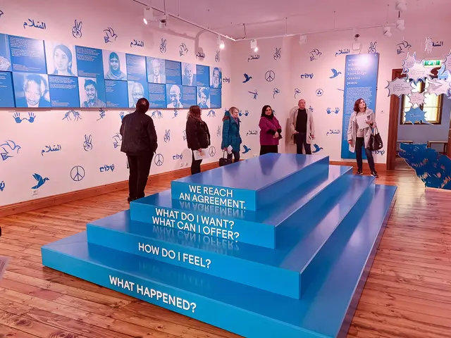 Friedenstreppe auf Burg Schlaining und Besuch im Viktor Frankl-Museum. 

 | Foto: Birgit Prochazka