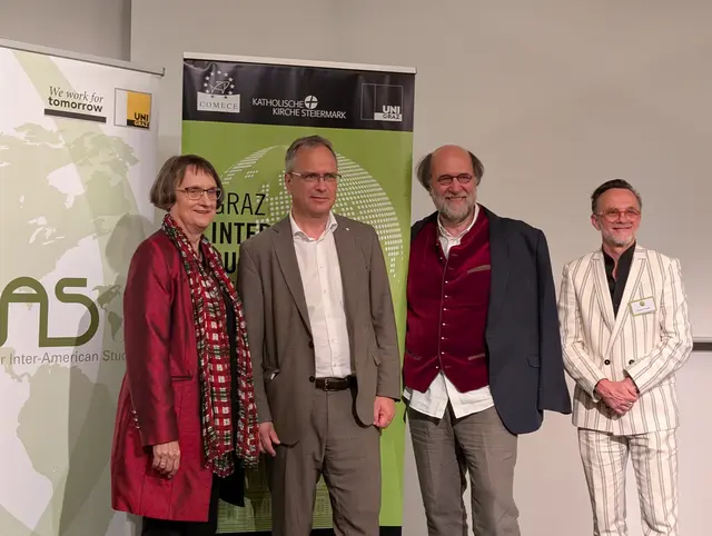 Roberta Maierhofer, Peter Riedler, Michael Kuhn und Walter Prügger (v. l.). | Foto: GUSEGG-Team